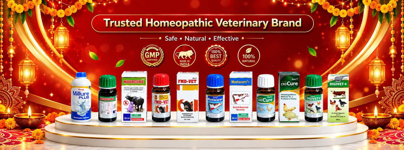 Festive Diwali Veterinary Product Showcase